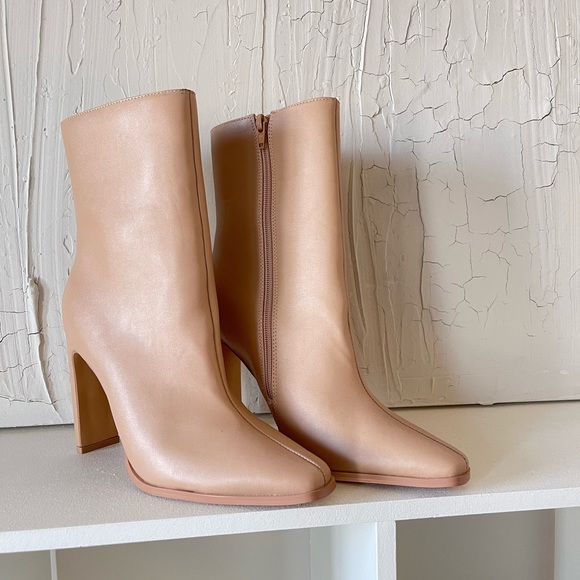 Nude Ankle Boots never worn - Picture 3 of 5